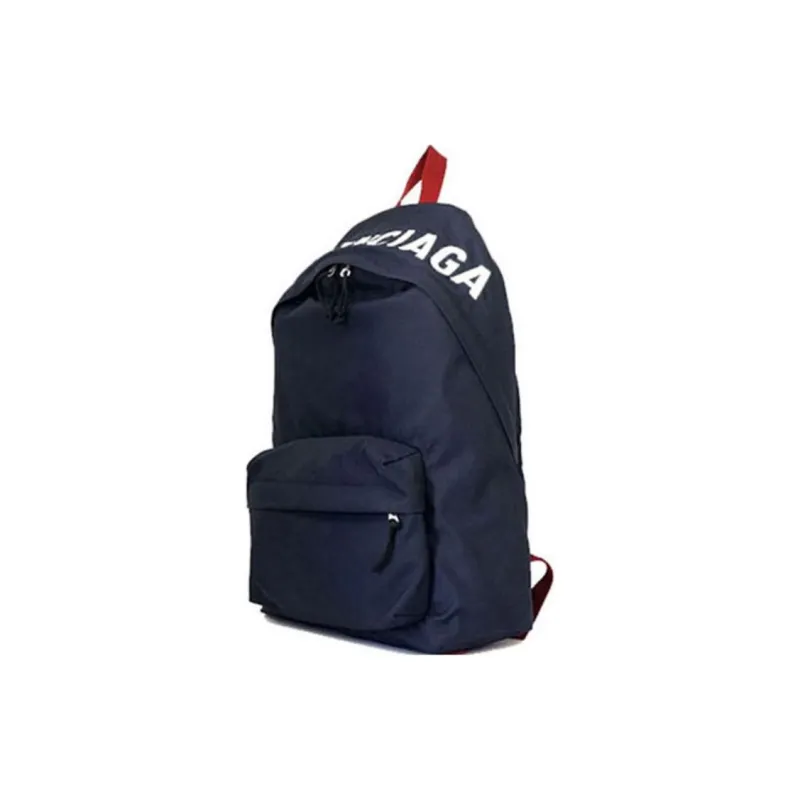 Balenciaga Nylon Backpack Men's Dark Blue-1