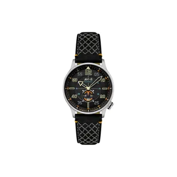AVI 8 Wrist Watch Automatic Mechanical Movement Black Dial Men's Watches