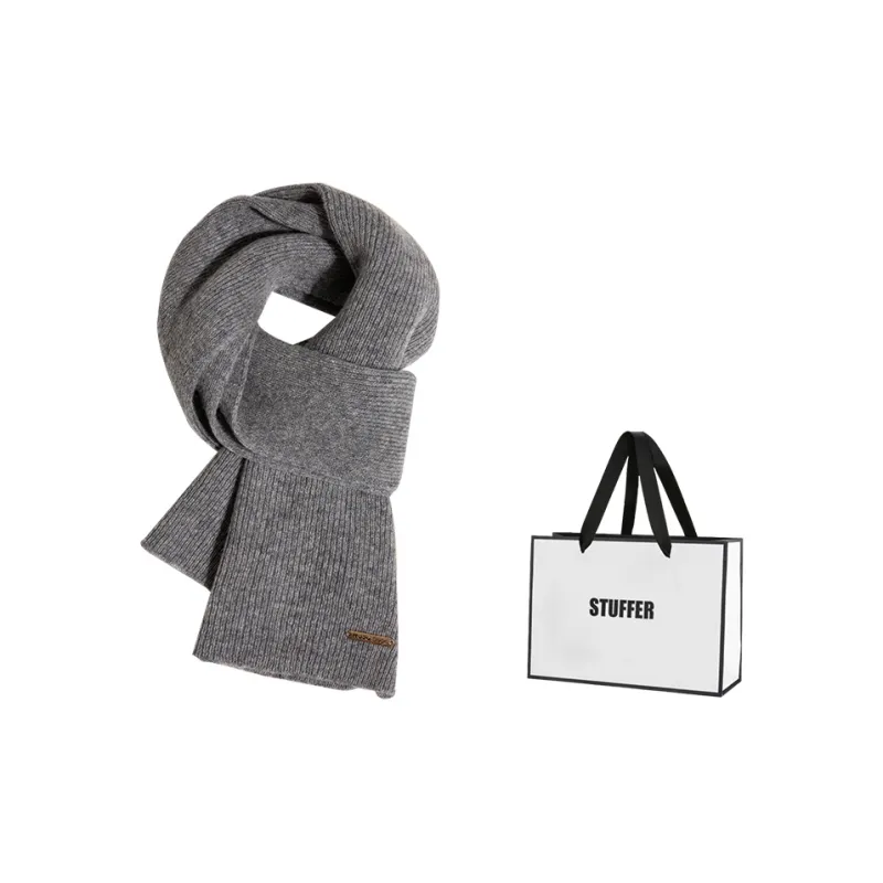 STUFFER Knit Scarves Unisex-24
