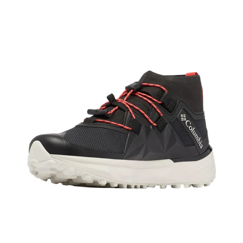Columbia Facet 75 Slip-Resistant Mid-Top Hiking Shoes Women's Black-2