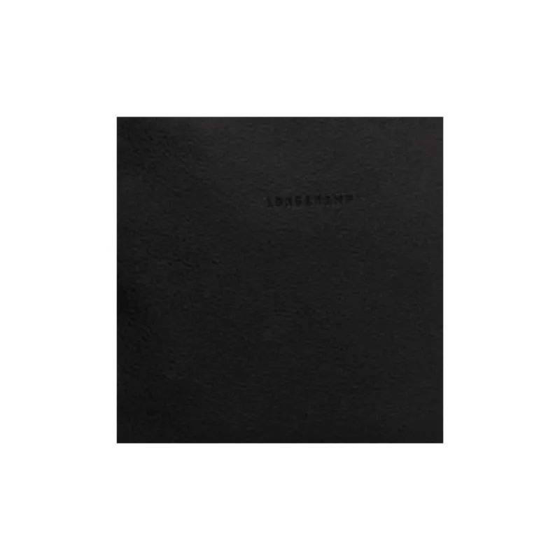 LONGCHAMP Le Foulonné Large Cow Leather Makeup Bag Large Size Women's Black-1