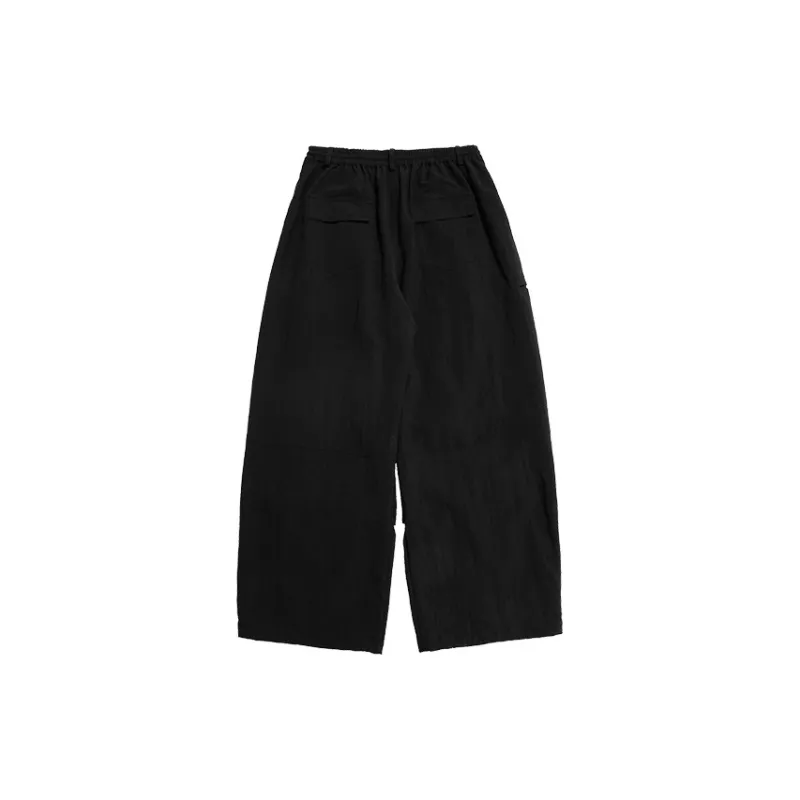 COUNTRY MOMENT Cargo Pants Unisex Black-1