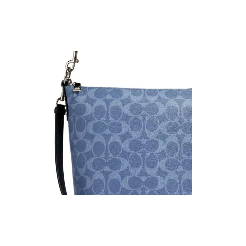 COACH Duffle Regular Women's Blue-4
