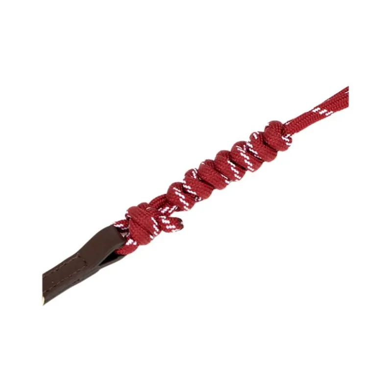 JELLYTOYBOY Zinc Alloy Braided String Artificial Leather Bag Accessory Pendant Unisex Brown-4