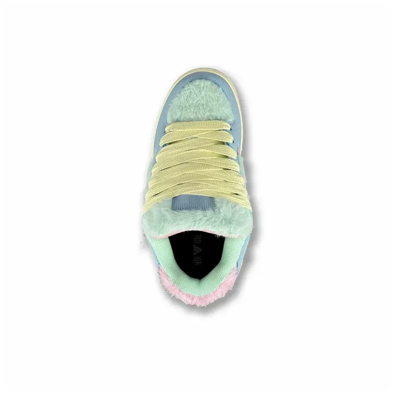 Yalu Low Top Skateboard Shoes Unisex Blue Caterpillar-3