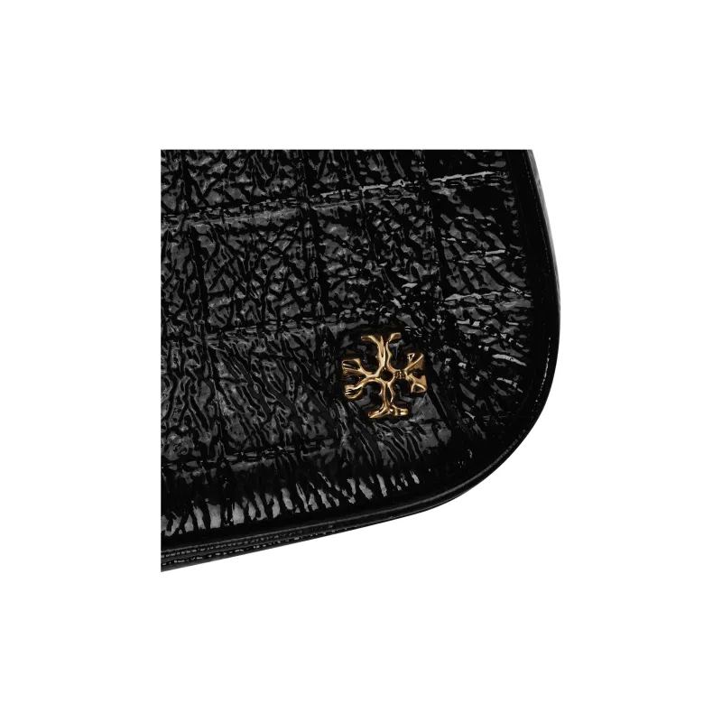 TORY BURCH TB MERCER151 MERCER Patent Leather Shoulder Bag Small Size Women's Black-4