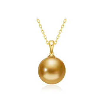 ME LUXE Pearl Pendant, Silver Chain & Fashion Minimalist Style Collarbone Chain Women's