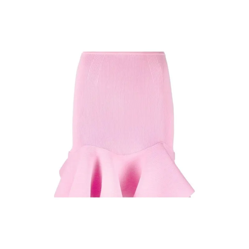 Alexander McQueen Ruffle Detailed Skirt-4