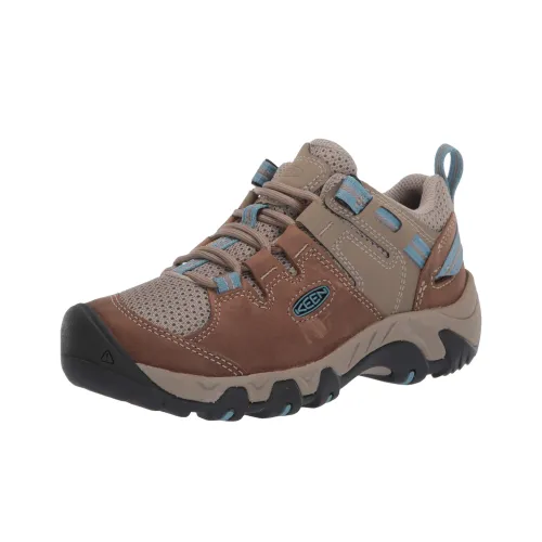 KEEN Steens Vent Anti Slip Wear Resistant Low Top Hiking Shoes Women's Brown