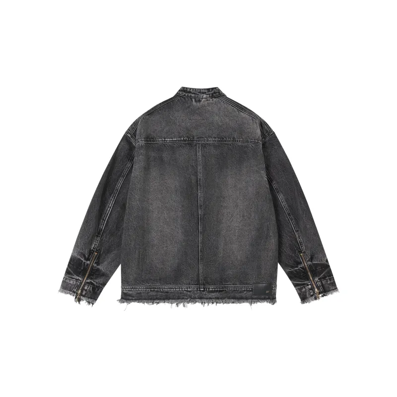 FORNINES Denim Jackets Unisex-3