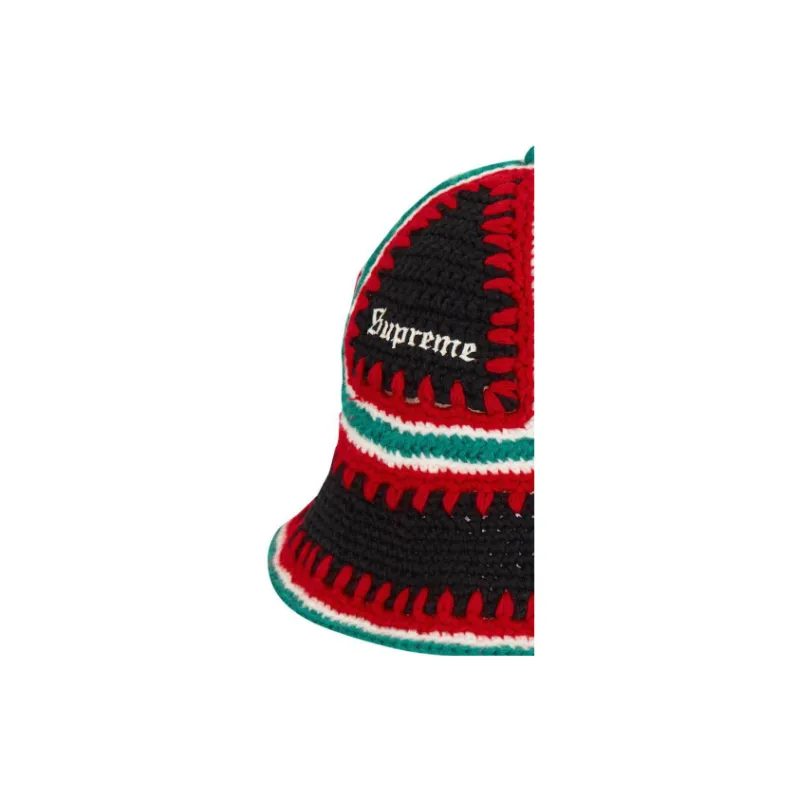 Supreme Crochet Edge Hat-2
