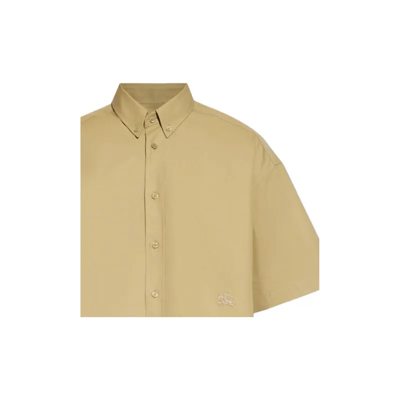 Burberry Shirts Men Khaki-4