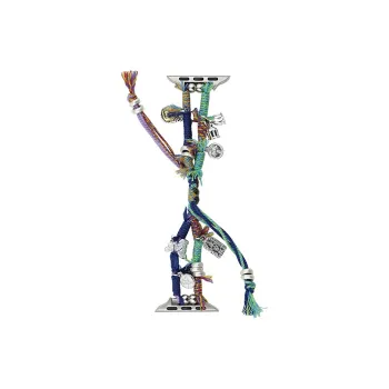 Warbler Dew Apple Compatibility Watch Band Woven Pull Cord Material
