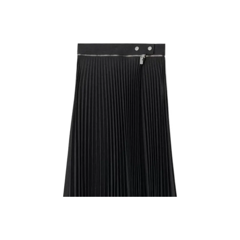 Burberry Pleated Midi Skirt-4