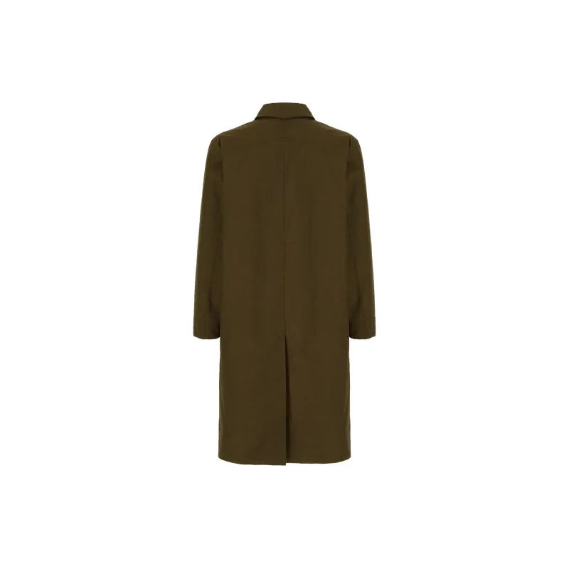 A.P.C Single Breasted Straight Hem Coat-1