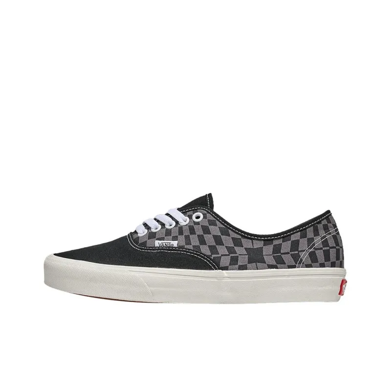 Authentic Vans 'Color Theory Warp Check Black'-0