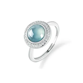 Emerald Ice Glutinous Rings Women's