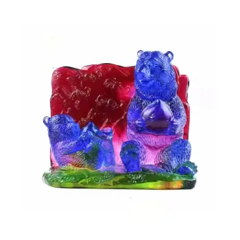 Sweet Kisses Colored Glaze Ornaments Unisex