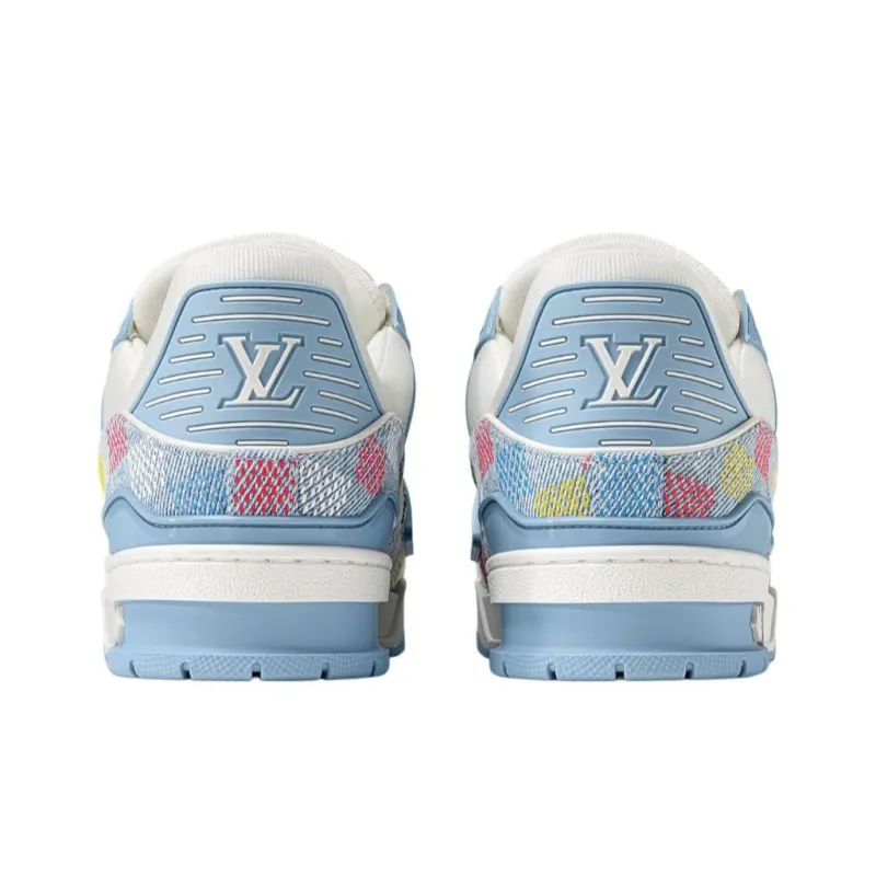 LOUIS VUITTON Lv Trainer Denim Demier-4