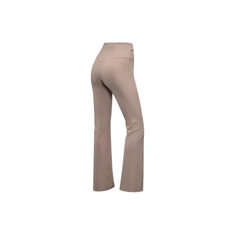 Nike ZenvyDri-Fit RIB Casual Pants Women's Ferret Brown/Black/White-1