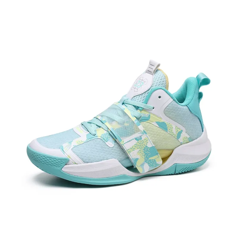 SOURCE Cushioning, Slip Resistant, Abrasion Resistant, Rebound Mid Top Basketball Shoes Unisex-6