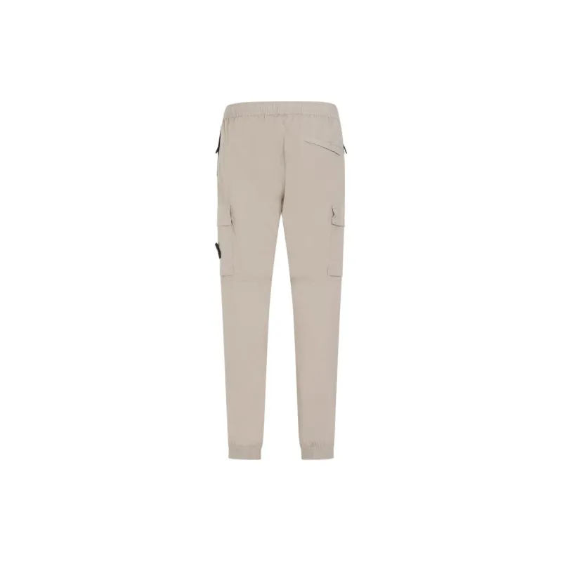 STONE ISLAND Compass Patch Tapered Leg Cargo Pants-1