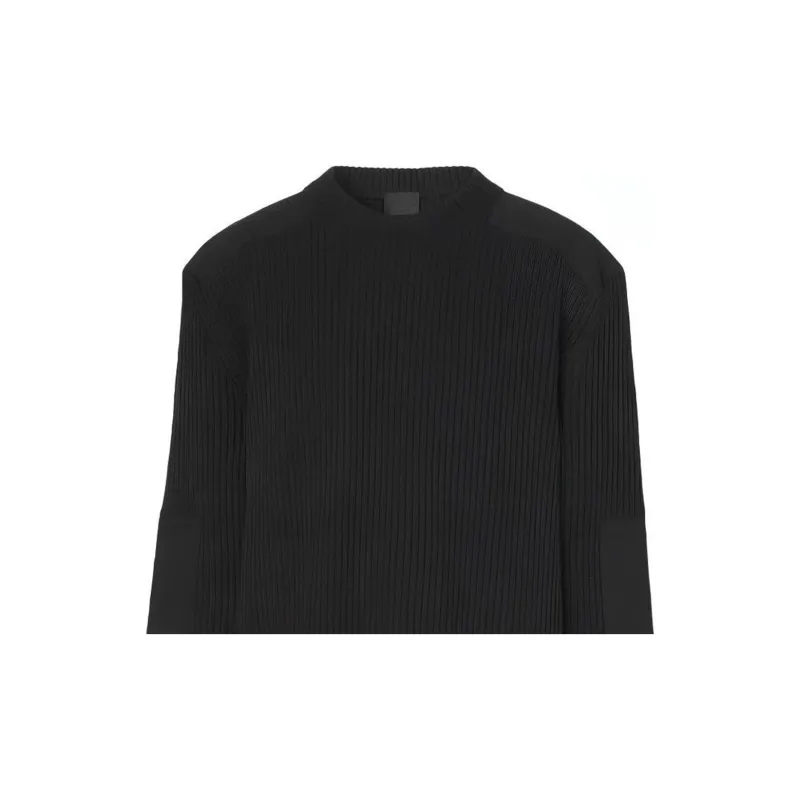Burberry Sweaters Men Black-4