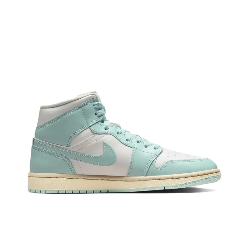 Jordan 1 Mid Light Dew Women's-1