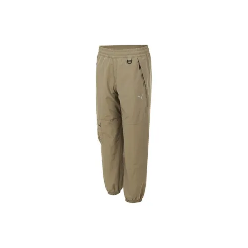PUMA Knitted Sports Pants Men's Light Grass Green