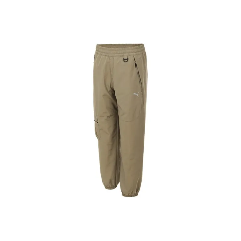 PUMA Knitted Sports Pants Men's Light Grass Green-0