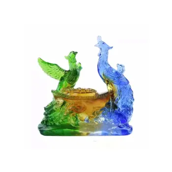 Sweet Kisses Colored Glaze Ornaments Unisex
