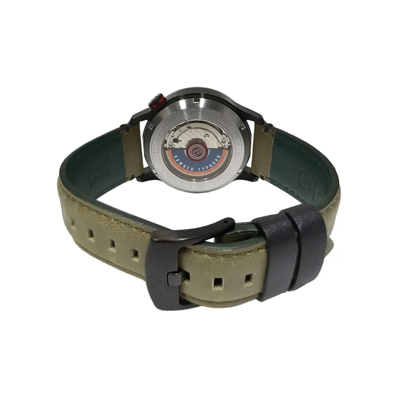 AVI 8 Wrist Watch Automatic Mechanical Movement Beige Watch Dial Men's Watches-2