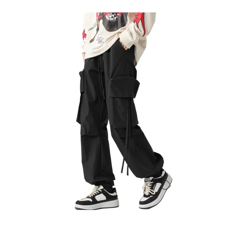 PAINT STAIN Casual Pants Unisex Green-9