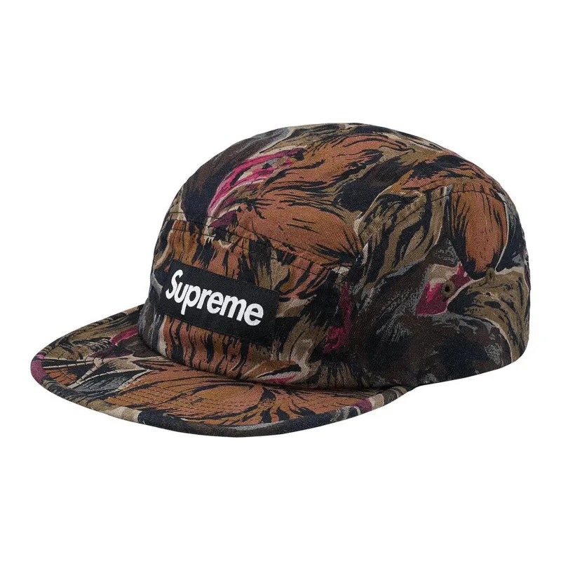 Supreme Painted Floral Camp Cap-0