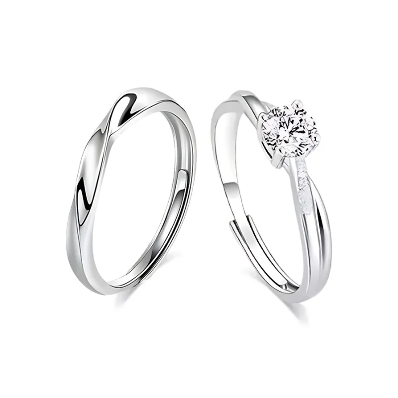 MOREL S999 Fine Silver Rings Unisex-5