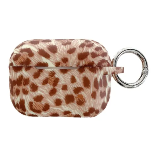 CHRROTA Compatible With Apple AirPods 4th Generation Silicone Leopard Print Headphone Case For Bluetooth Earphones