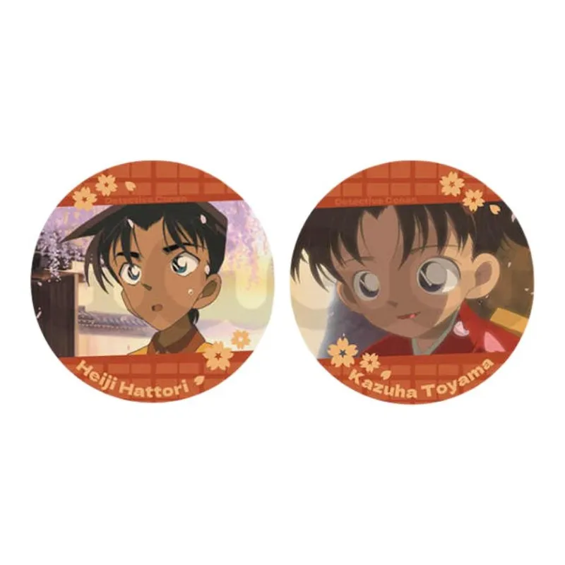 GuGuGuGu Detective Conan Case Closed Maze Crossroads Badge Set M7 Badges-0