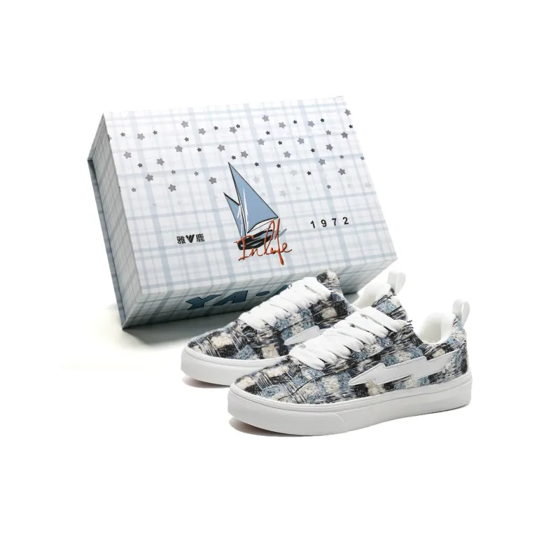 Yalu Wear resistant And Lightweight Low Top Skateboard Shoes Unisex-0