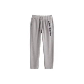Abercrombie＆Fitch Knitted Sports Pants Men's Heather Gray