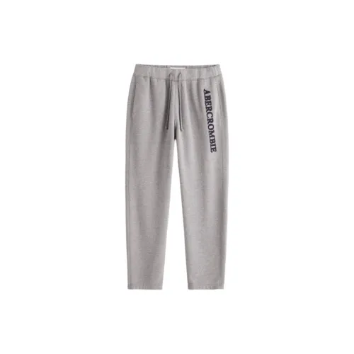 Abercrombie＆Fitch Knitted Sports Pants Men's Heather Gray