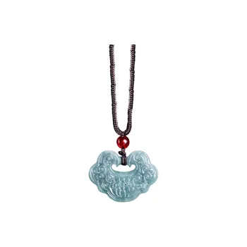 Emerald Glutinous Jade Jadeite Pendants Unisex