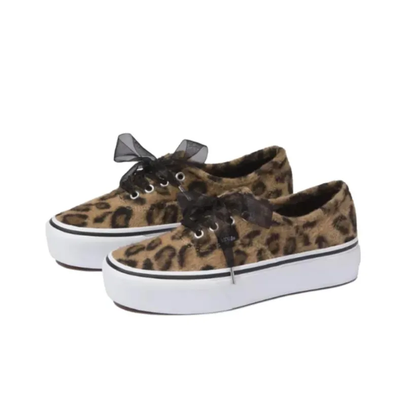 Authentic Vans Platform 2.0 'Fuzzy Leopard'-2