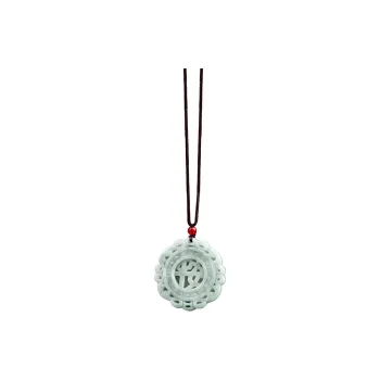 Emerald Glutinous Jade Jadeite Necklaces Unisex