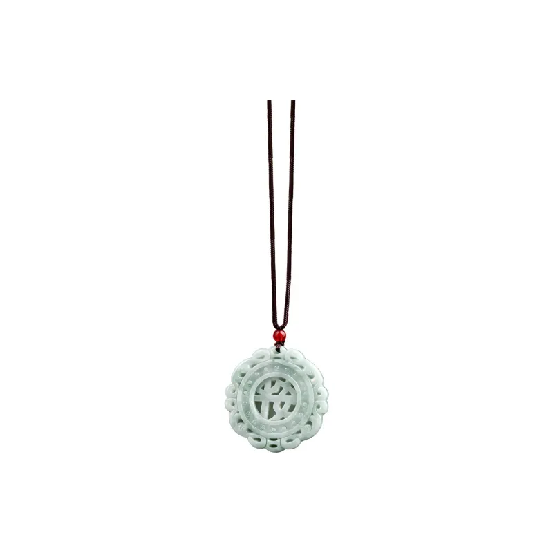 Emerald Glutinous Jade Jadeite Necklaces Unisex-0