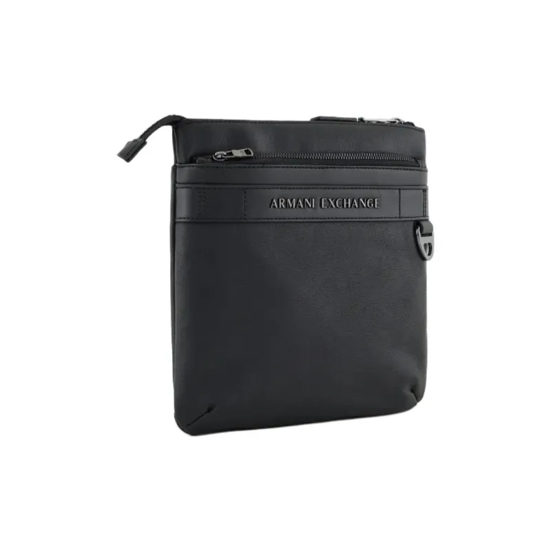 ARMANI EXCHANGEAE Polyester Shoulder Bag, Crossbody Bag Men's Black-1