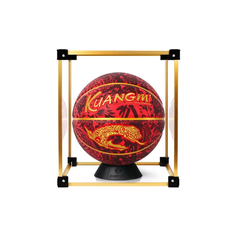 Kuangmi PU Basketball Red Size 7 Training Unisex-5