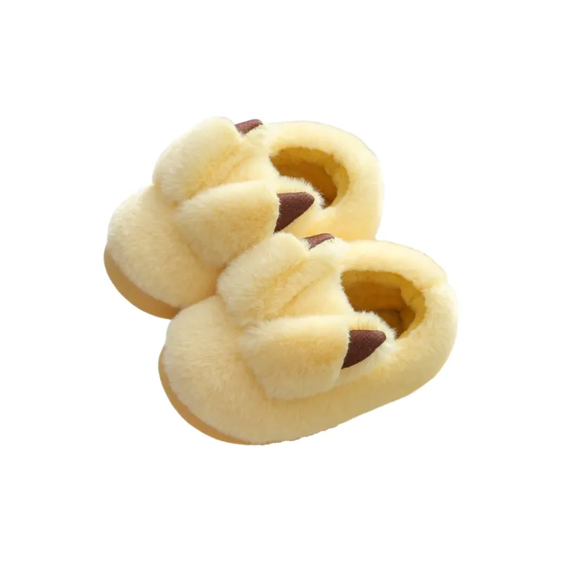 YUZHAOLIN Home Slippers Gray/Yellow-2