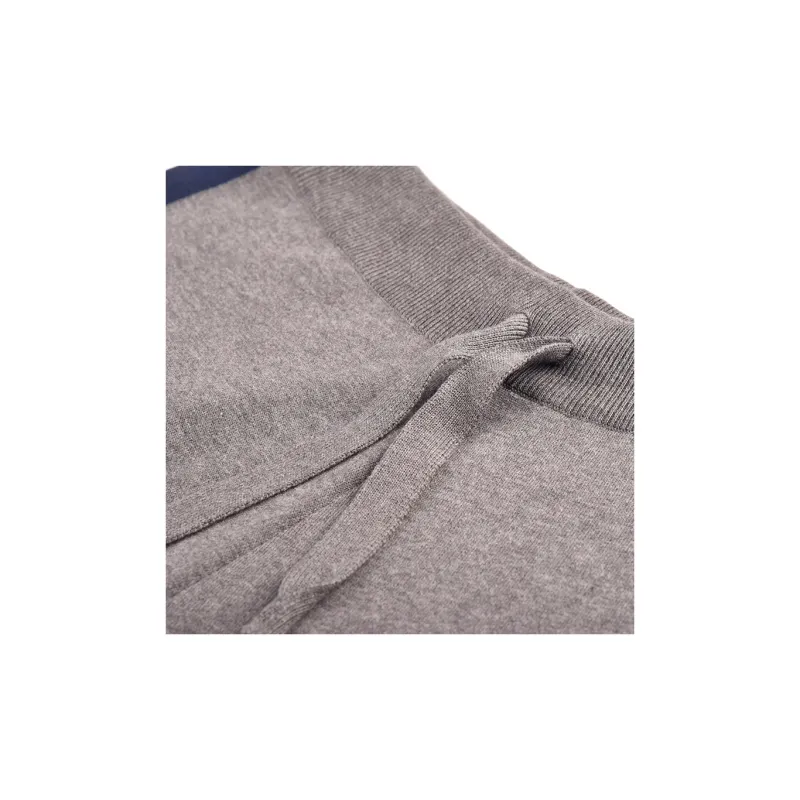 CORNELIANI Knitted Sweatpants Men's Dark Gray-2