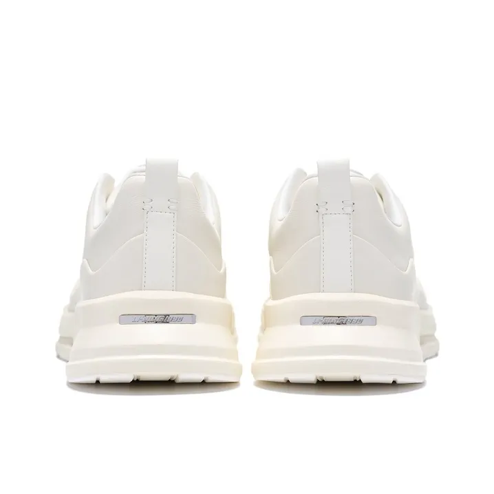 LI NING 1990 Du Xing Lightweight Rebound Low Top Casual Shoes Men's Ecru-3
