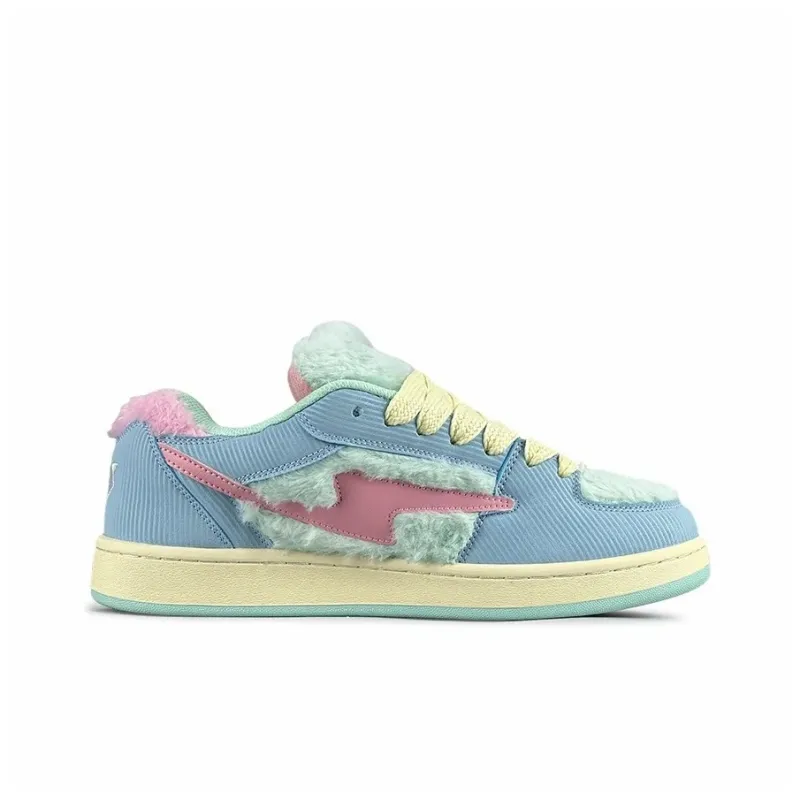 Yalu Low Top Skateboard Shoes Unisex Blue Caterpillar-2